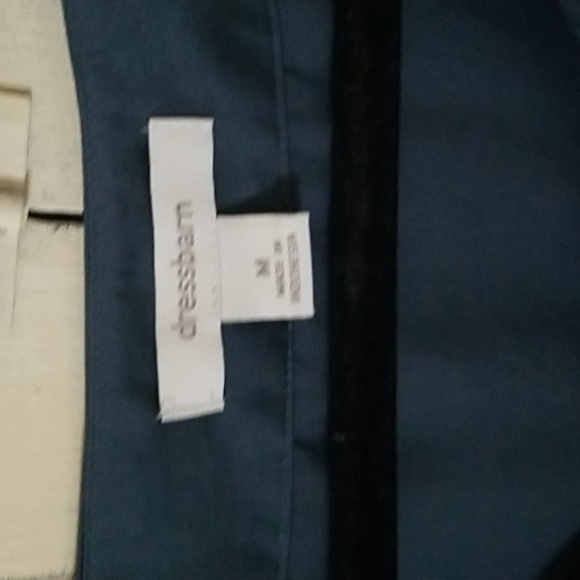 Dress Barn Blue shimmer blouse  size M - Picture 2 of 5